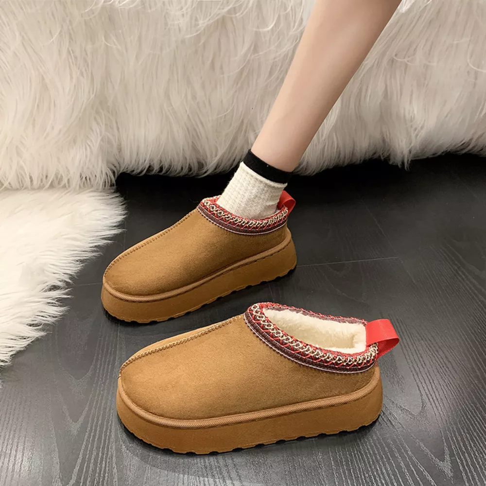 Round Toe Platform Slip-Ons, image 7