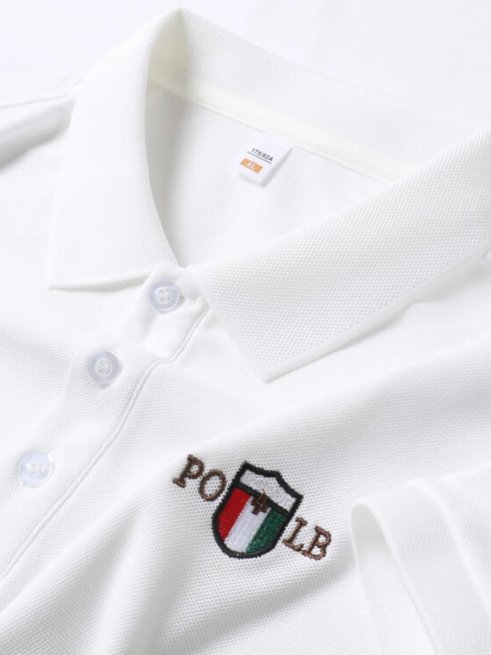 Men's Plus Size Classic Short Sleeve Polo Shirt, image 15