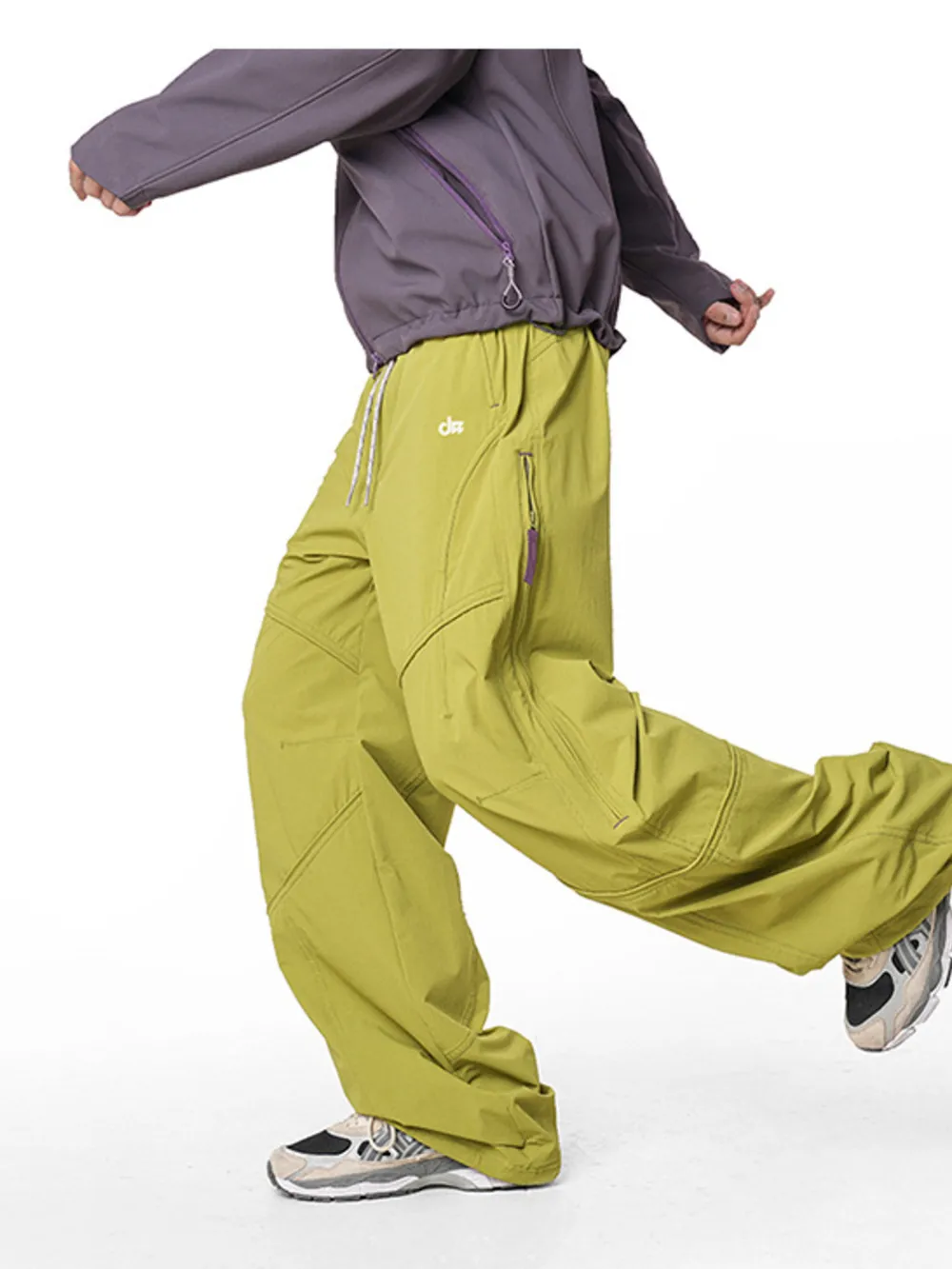 Men's Loose Fit Drawstring Cargo Active Pants, image 16