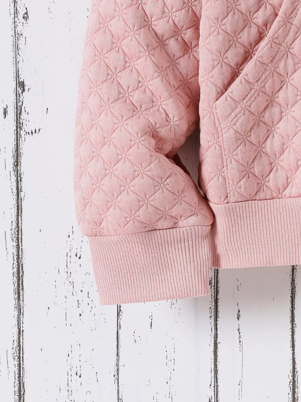 Children's Quilted Zip-Up Hooded Jacket, image 6