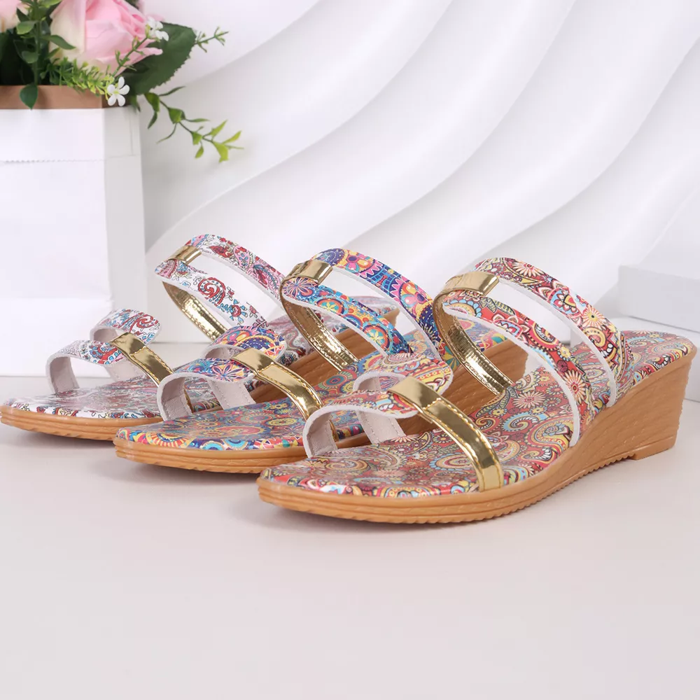 Open Toe Wedge Sandals, image 13