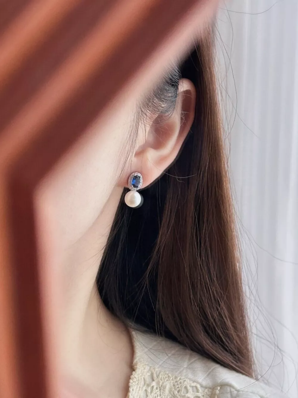 Pearl Drop Earrings, image 5