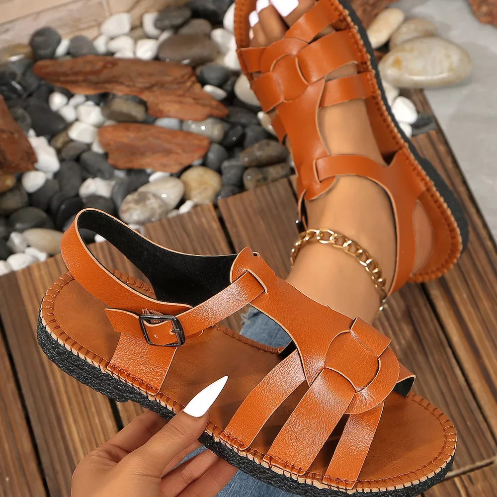 Open Toe Flat Sandals, image 13