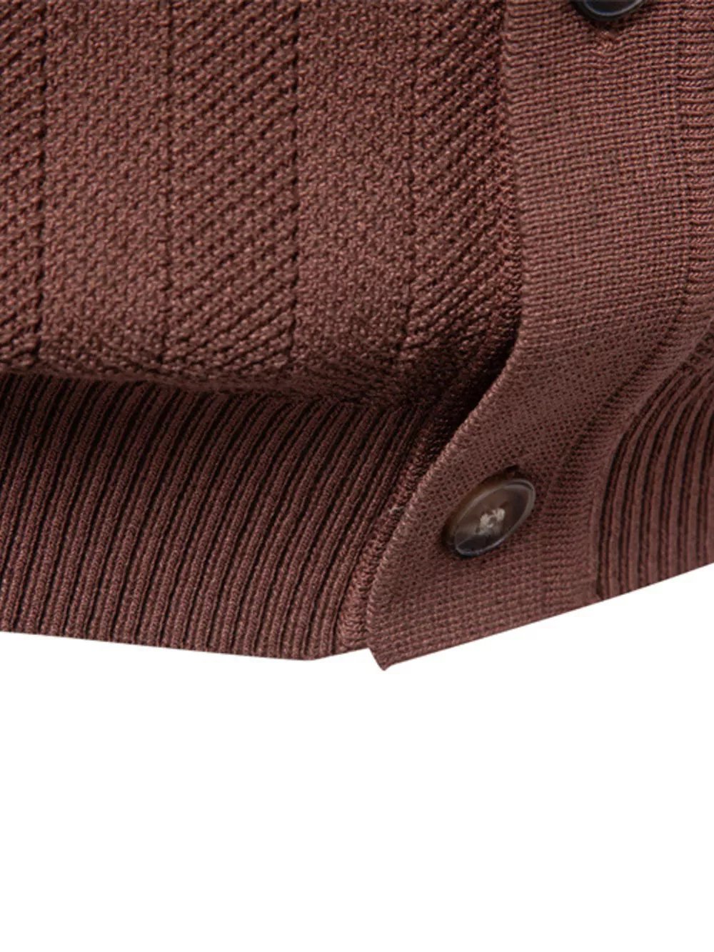 Men's Short Sleeve Knit Polo Shirt, image 4