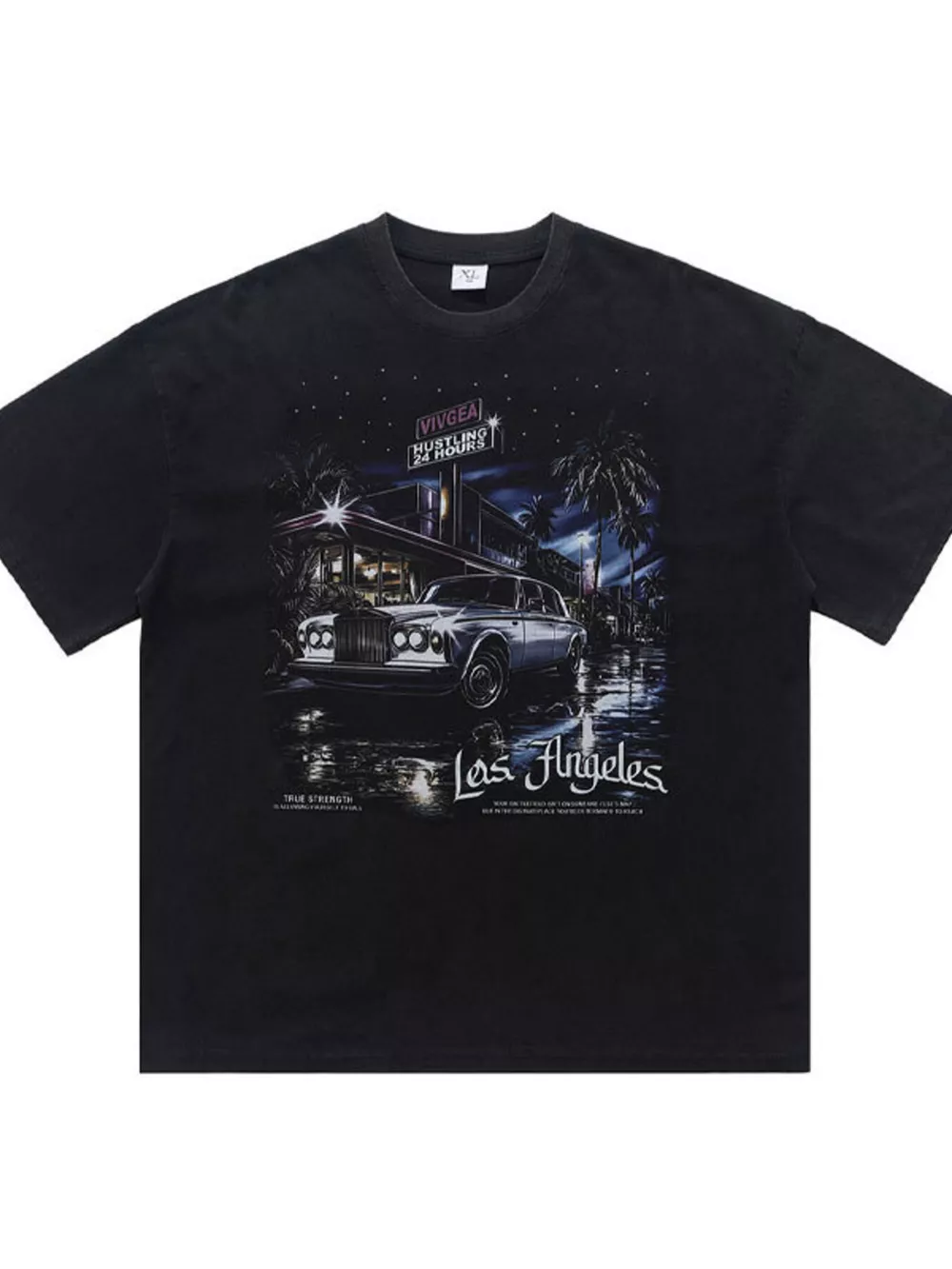 Men's Vintage Los Angeles Graphic T-Shirt, image 3