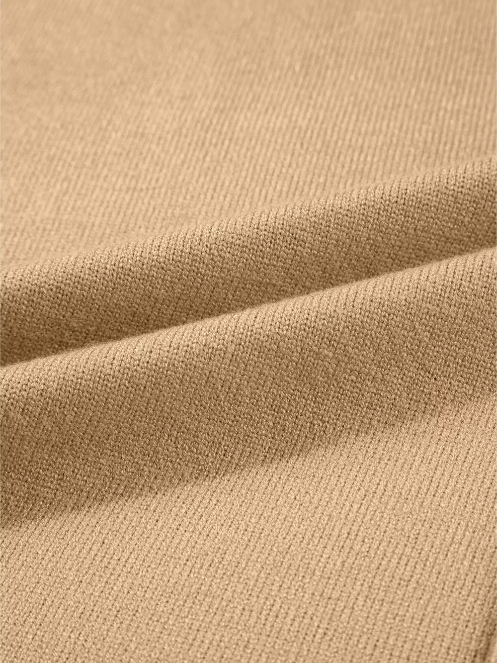 Center Seam Drop Shoulder Pullover Solid Sweater, image 9