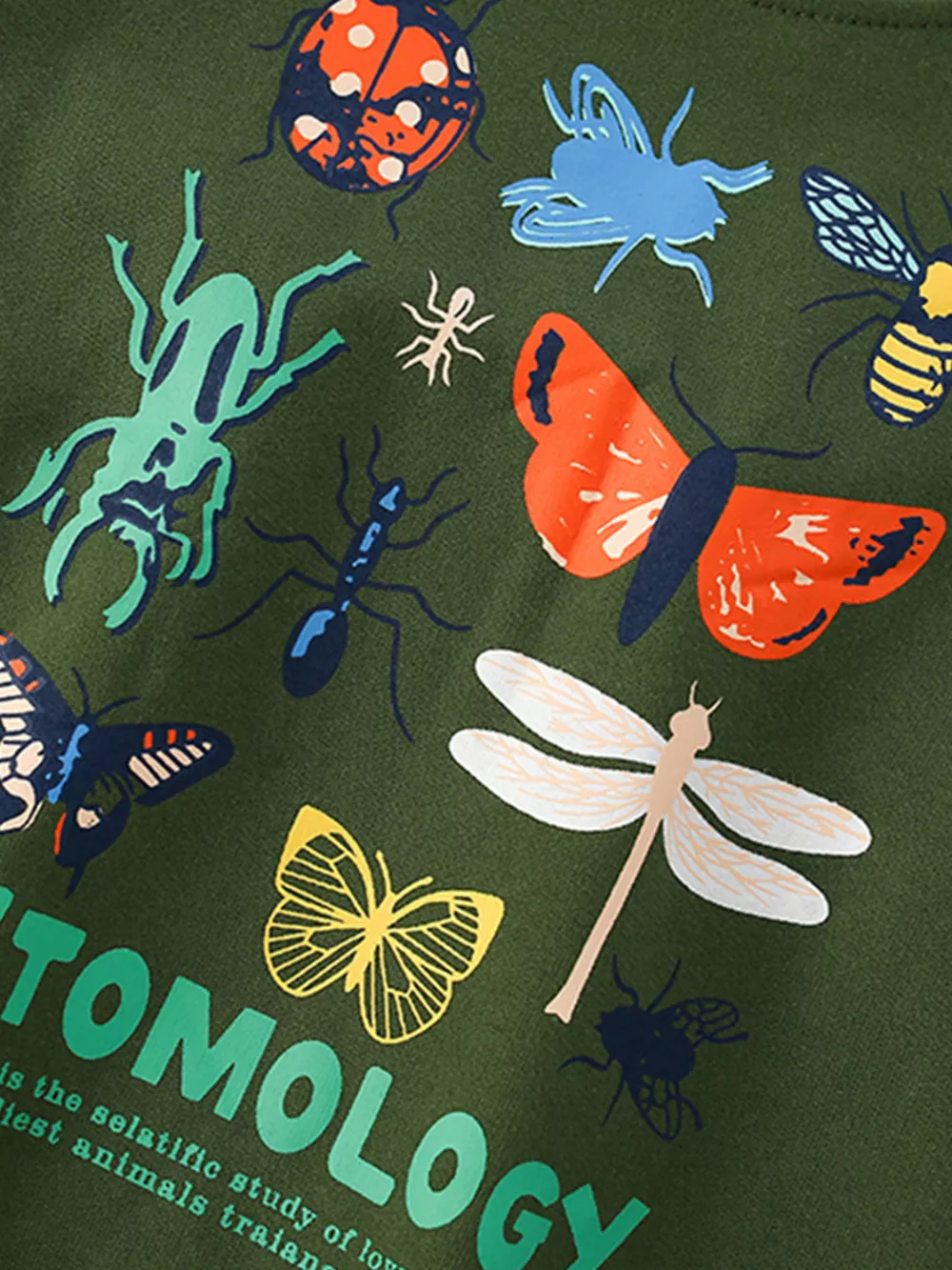 Children's Butterfly Crew Neck Sweatshirt, image 2