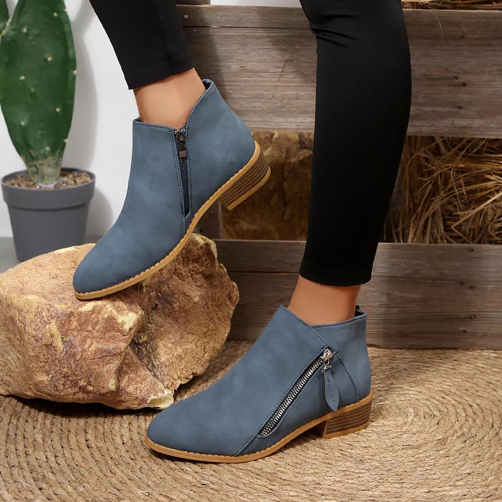 Block Heels Ankle Boots, image 2