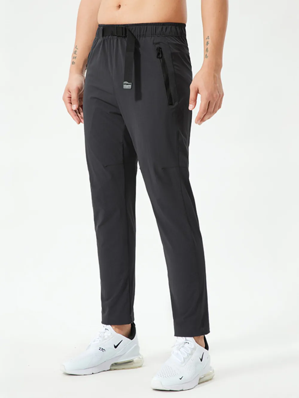 Men's Plus Size Elastic Waist Pants, image 4