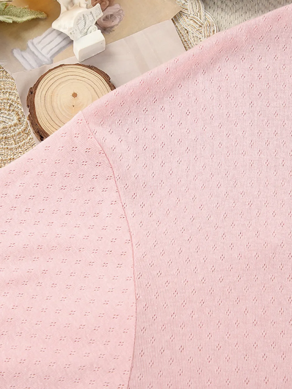 Tie Waist Kimono Sleeve Lounge Nightgown, image 7