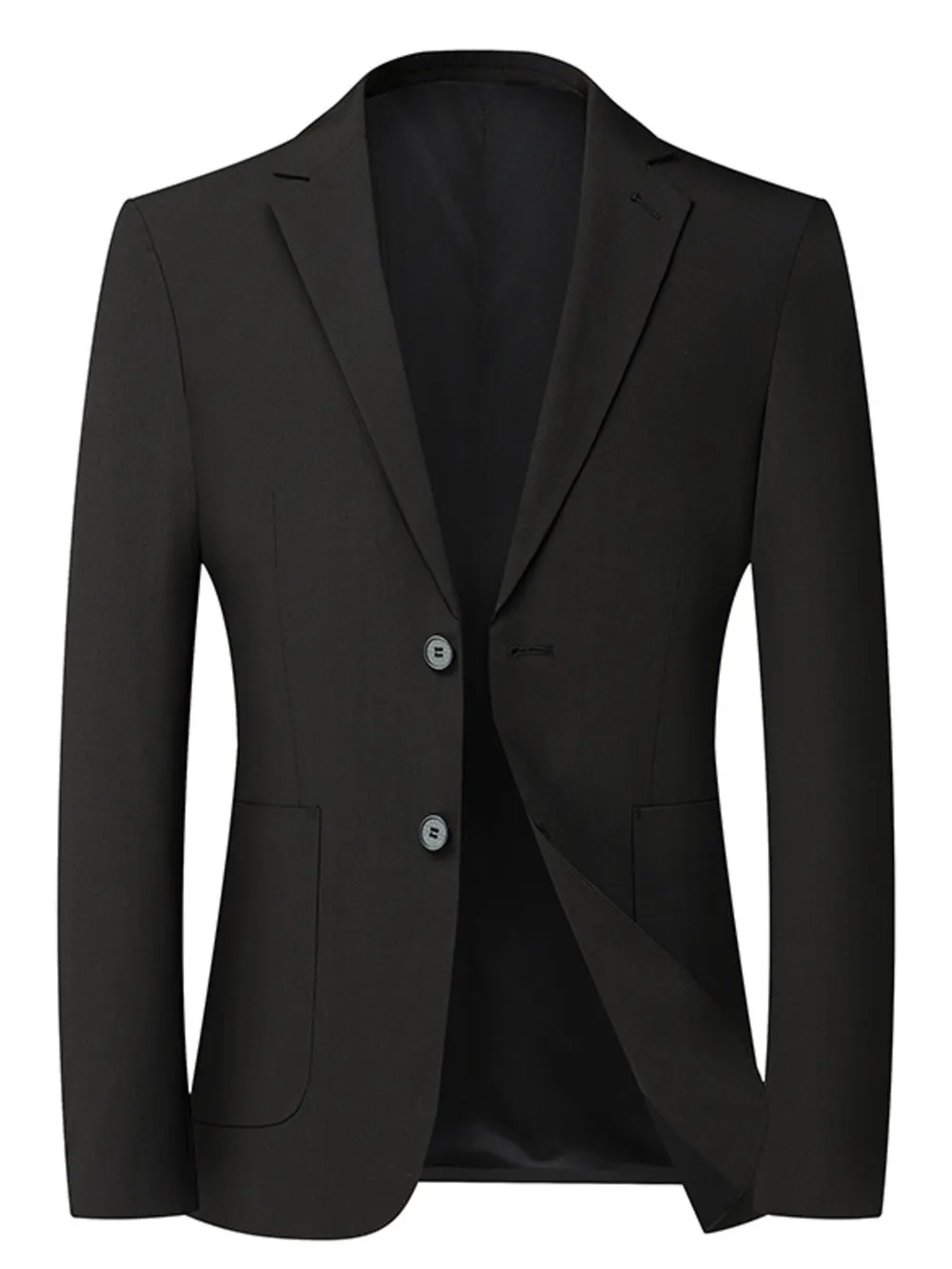 Men's Button Up Long Sleeve Blazer, image 2