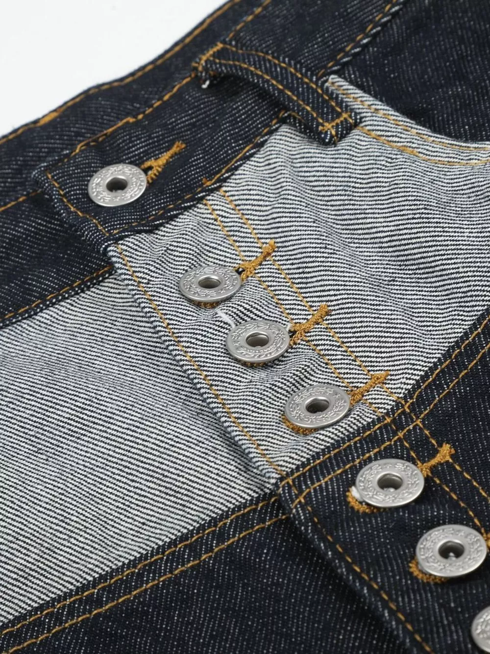 Men's Button Fly Denim Capris, image 5