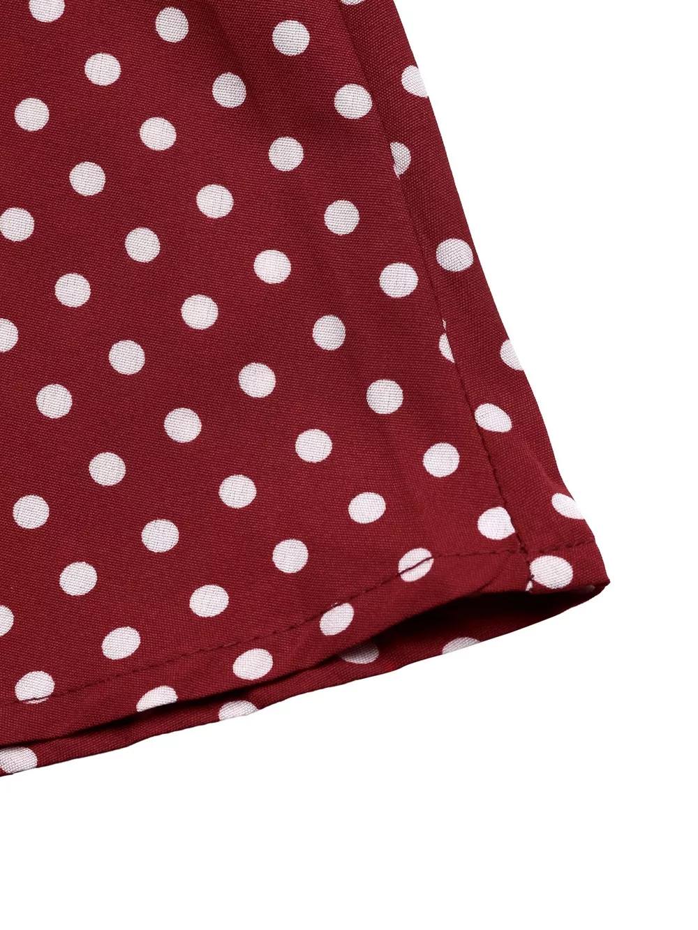 Square Neck Polka Dot Long Sleeve Maxi Dress, image 10