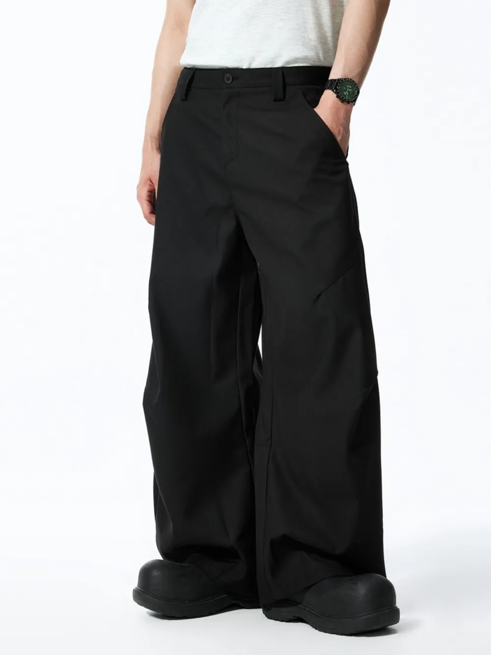 Men's Wide Leg Casual Pants, image 8