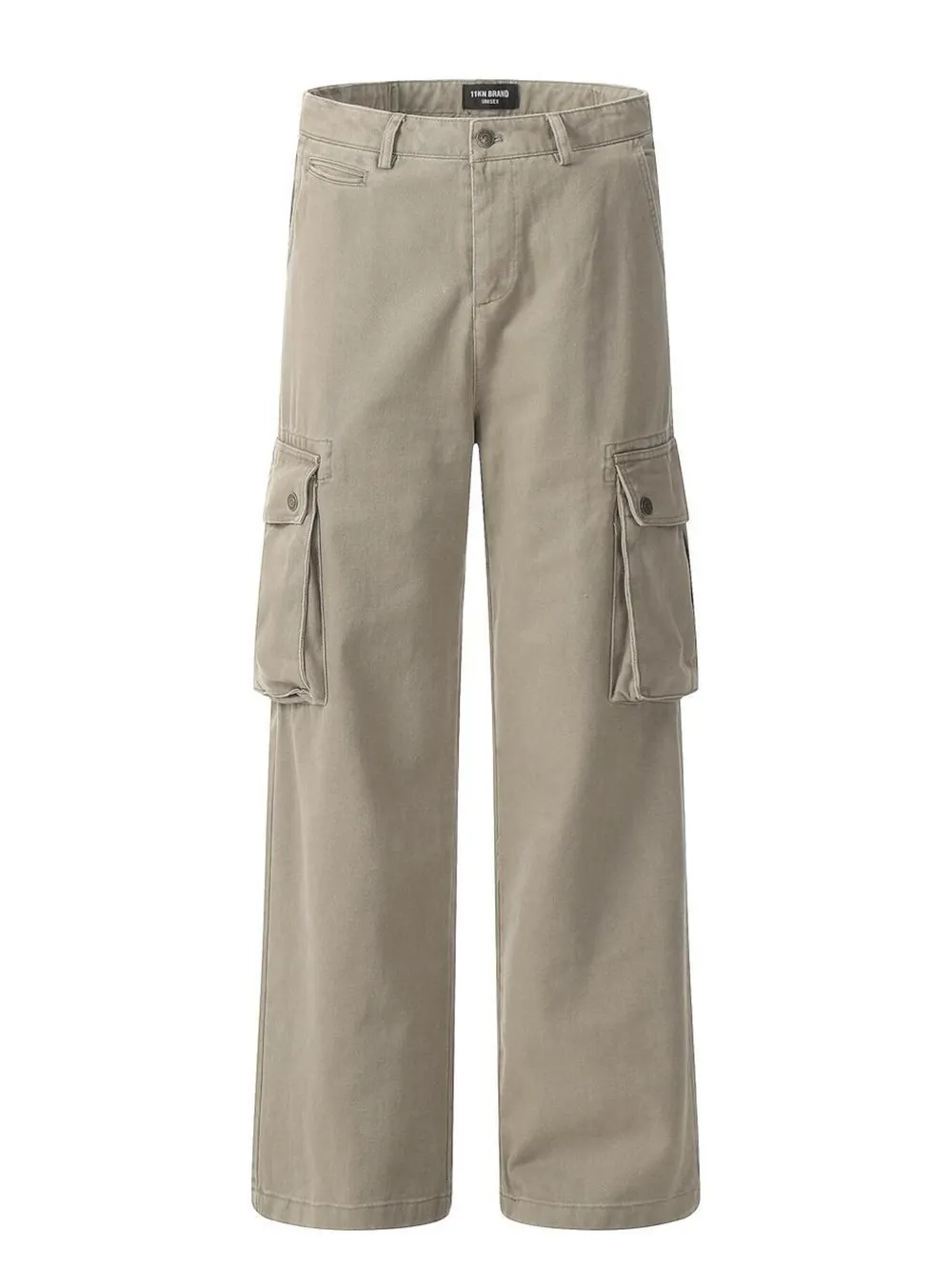 Men's Wide Leg Cargo Pants, image 3