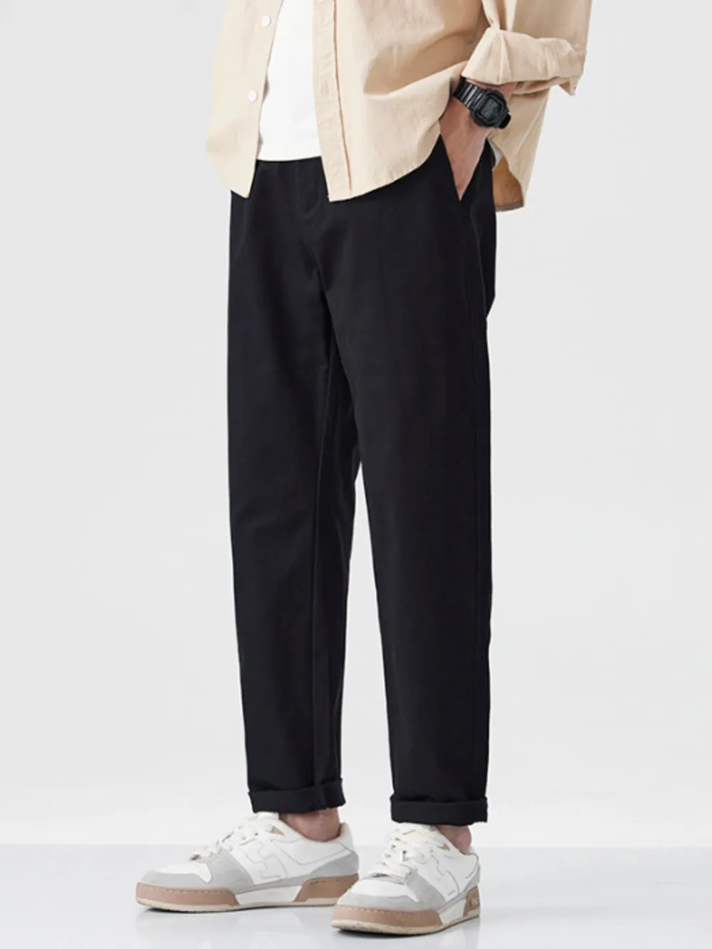 Men's Straight Leg Casual Pants, image 7