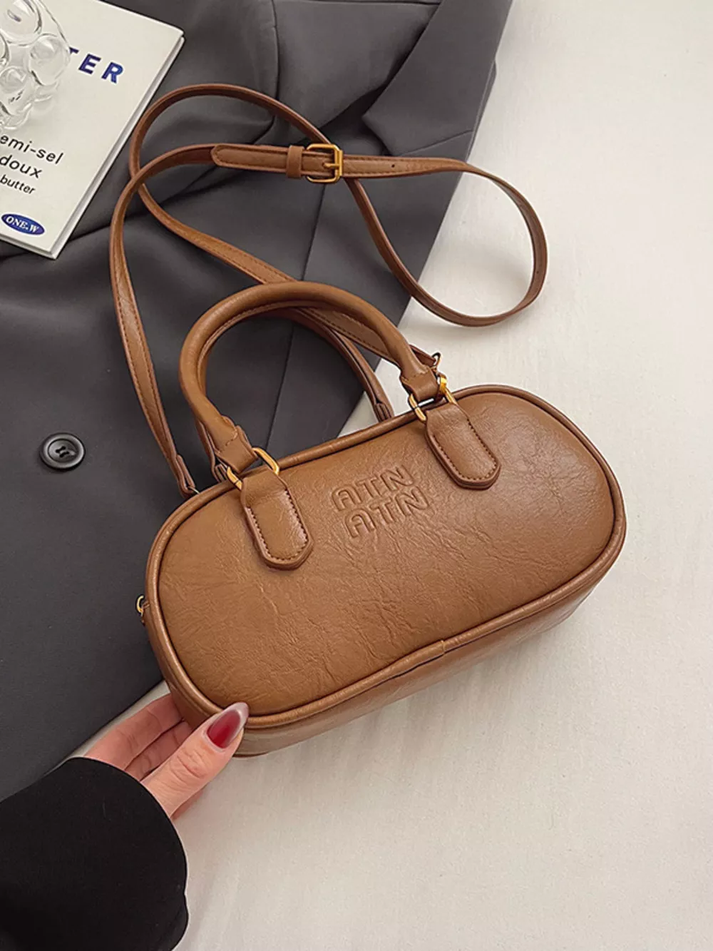 Adjustable Strap Crossbody Bag, image 2