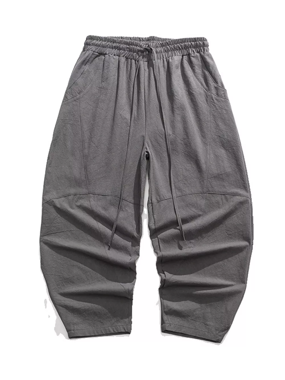 Men's Plus Size Loose Fit Harem Pants, image 3