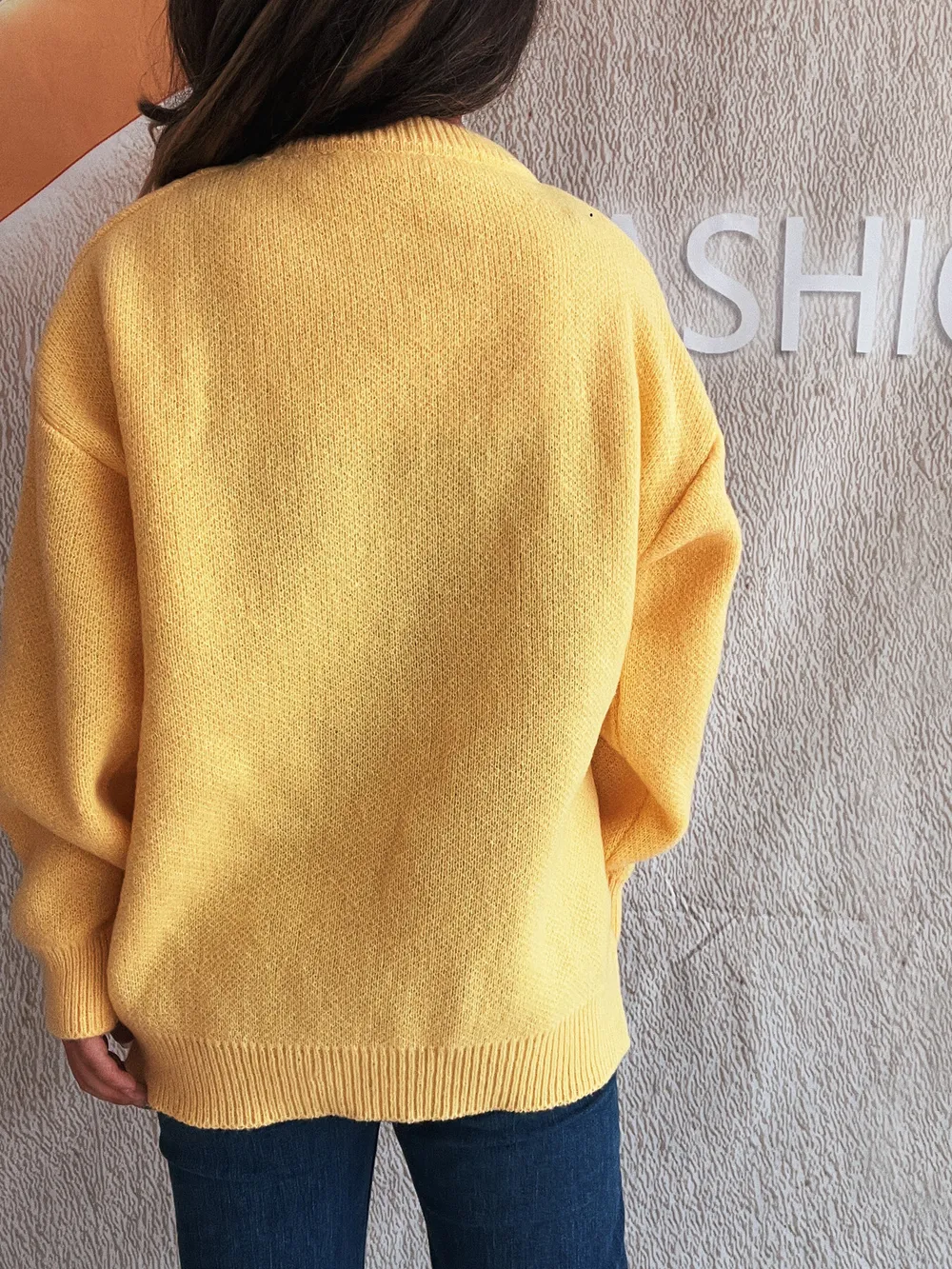Cherry Round Neck Long Sleeve Sweater, image 26