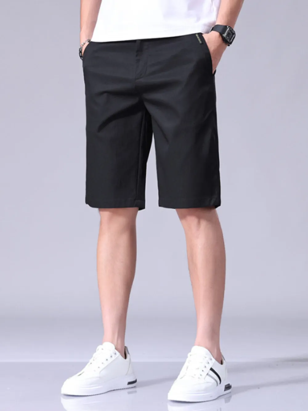 Men's Casual Shorts with Pockets, image 2