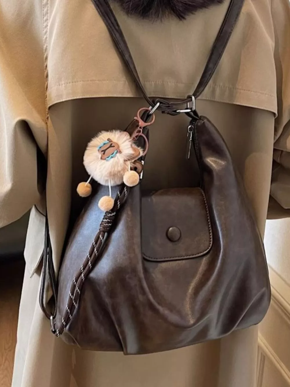 Adjustable Strap Shoulder Bag, image 6