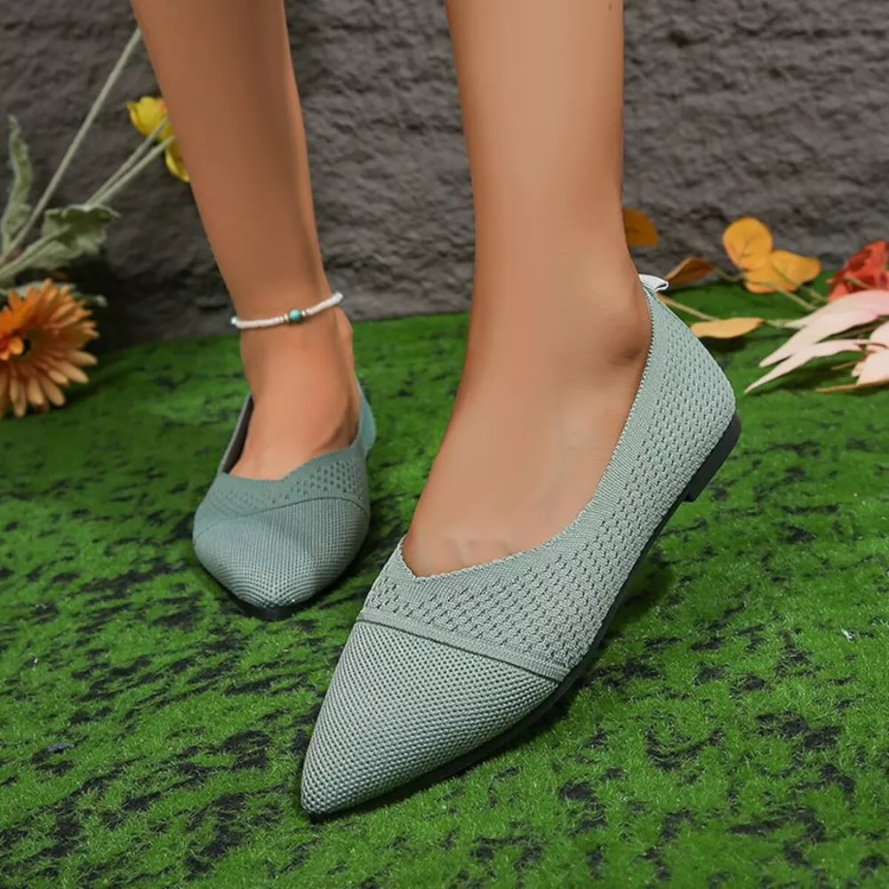 Point Toe Flats Slip-Ons, image 8