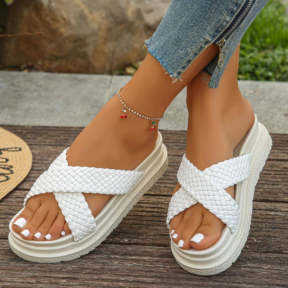 Open Toe Platform Sandals, image 4