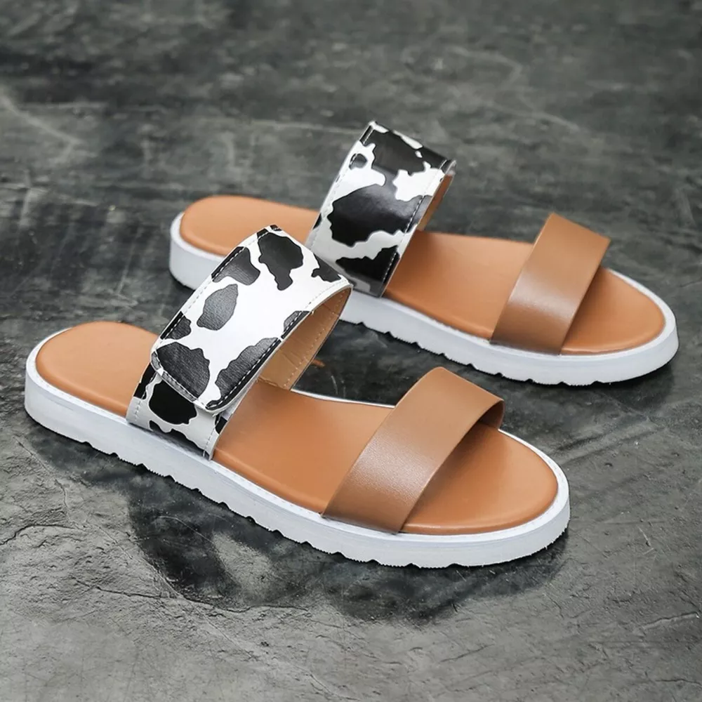 Open Toe Flats Sandals, image 4