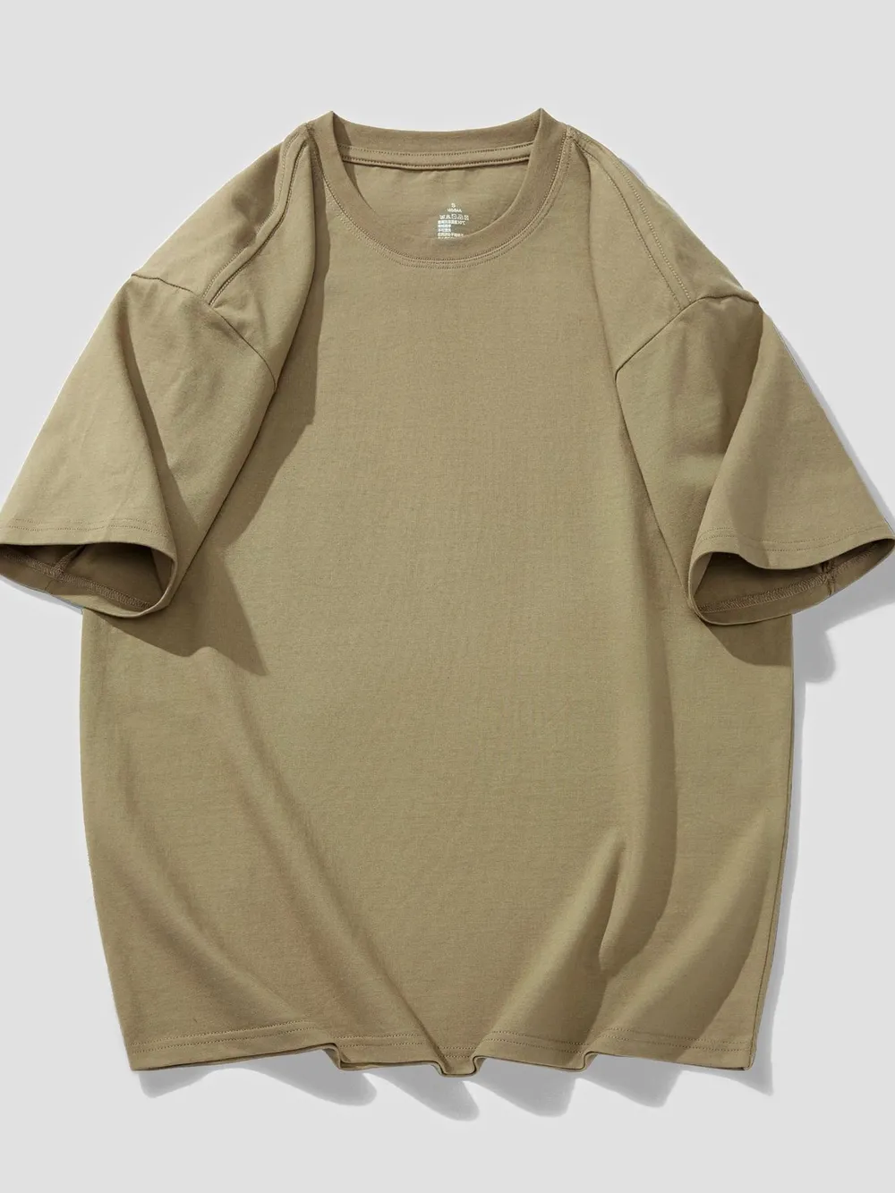 Men's Full Size Round Neck Short Sleeve T-Shirt Plus Size, image 8