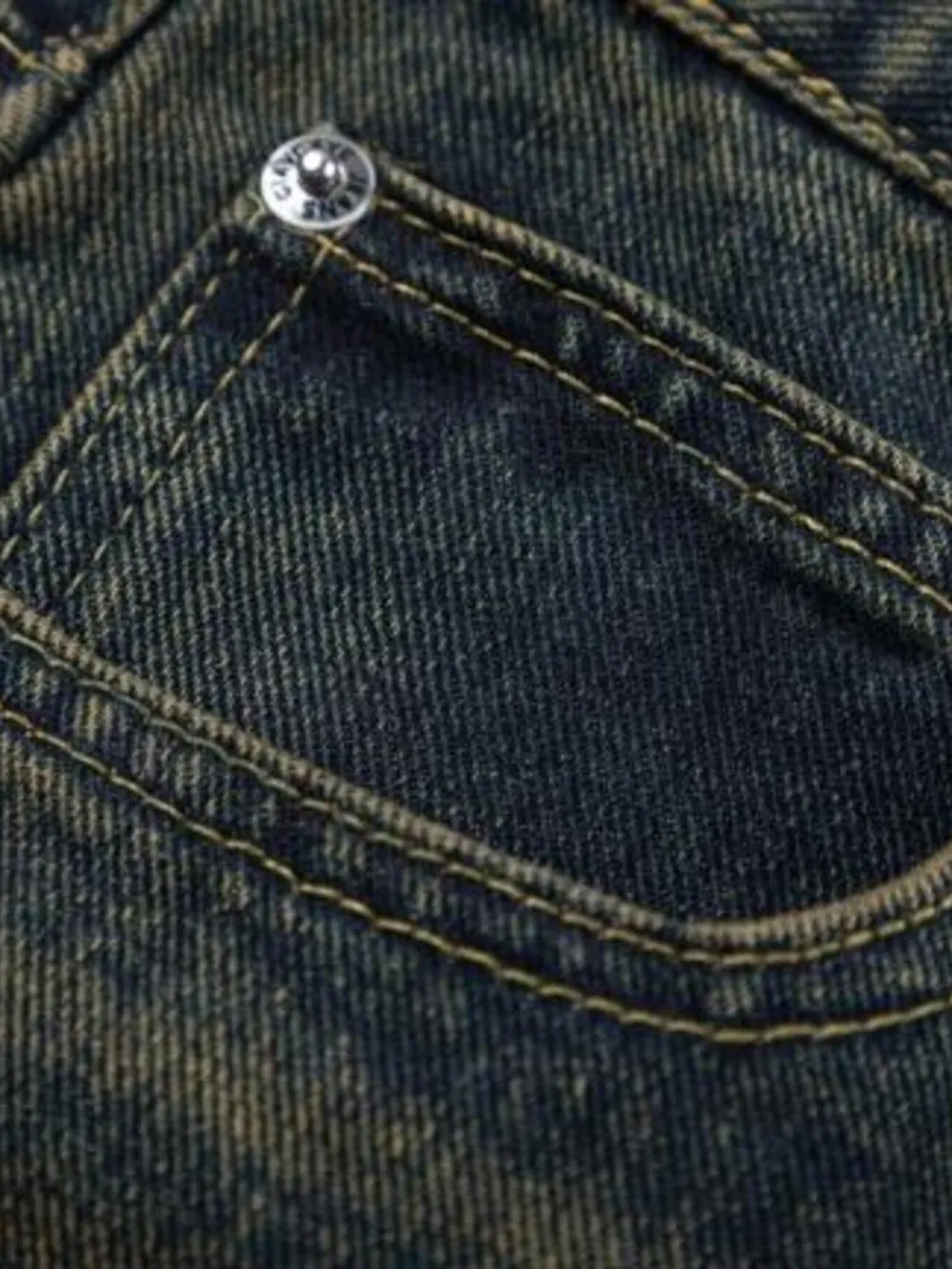 Men's Full Size Vintage Wash Bootcut Denim Jeans Plus Size, image 11