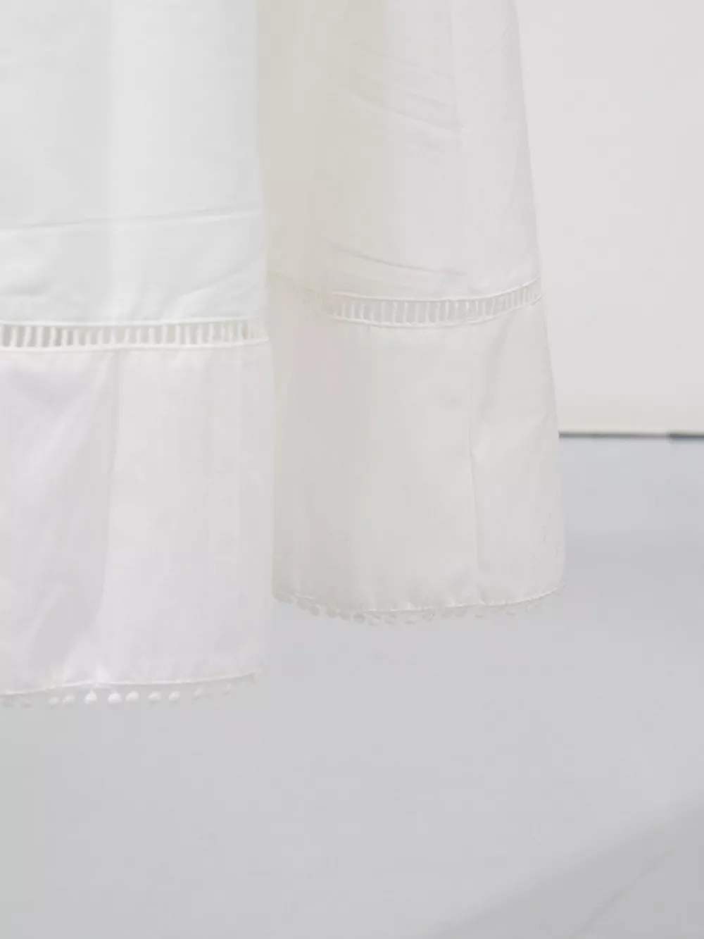 Sleeveless Eyelet Embroidered Button-Down Midi Dress, image 14