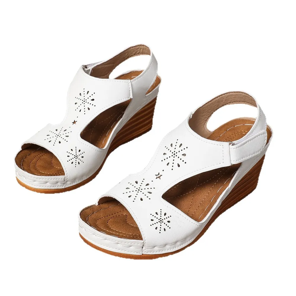 Open Toe Wedge Sandals, image 5