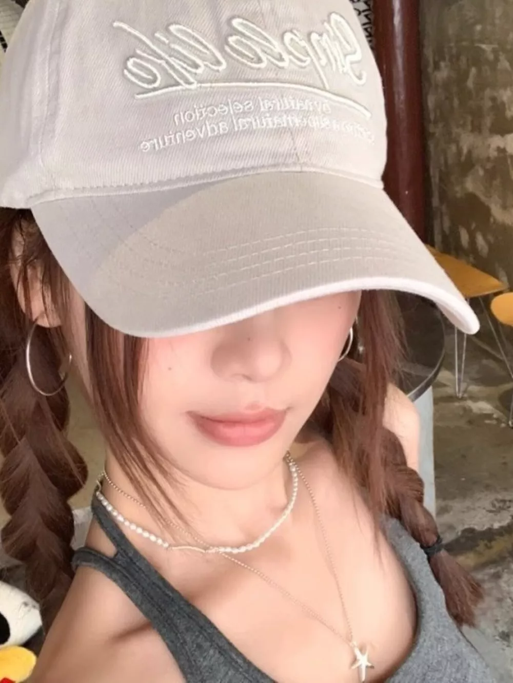 Embroidered Letter Baseball Cap, image 4