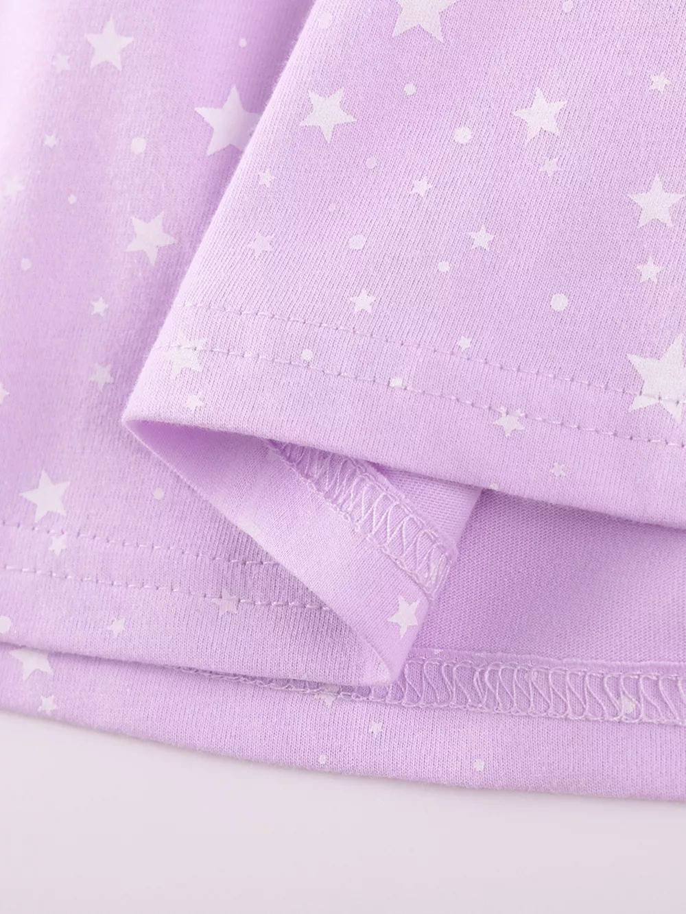Children's Unicorn Star Print Ruffled Sleeve Dress, image 4