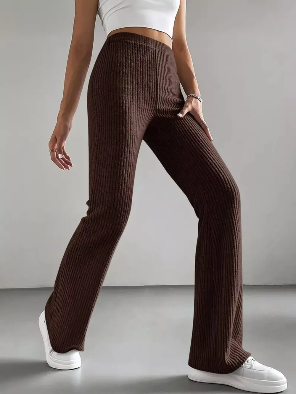 High Waist Flare Pants, image 20