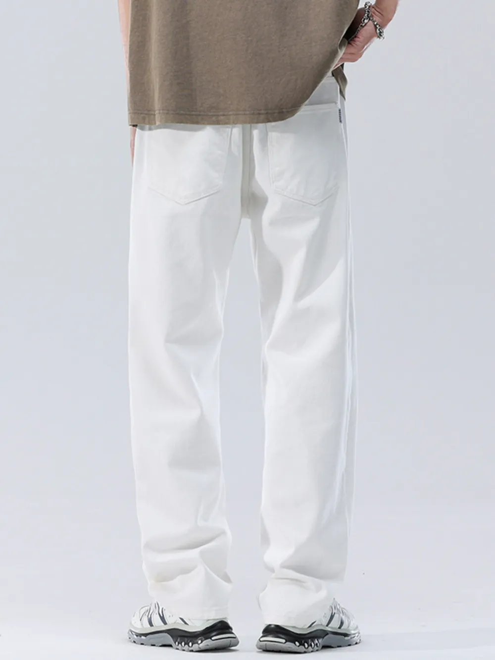 Men's Full Size Wide Leg Jeans Plus Size, image 3