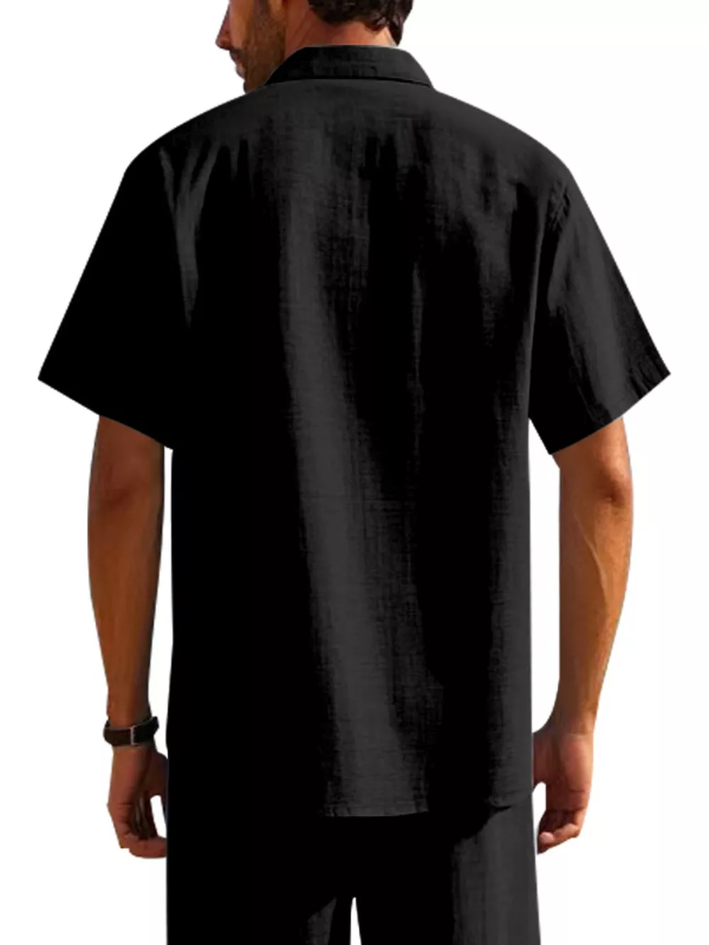 Men's Full Size Short Sleeve Shirt with Pockets Plus Size, image 19