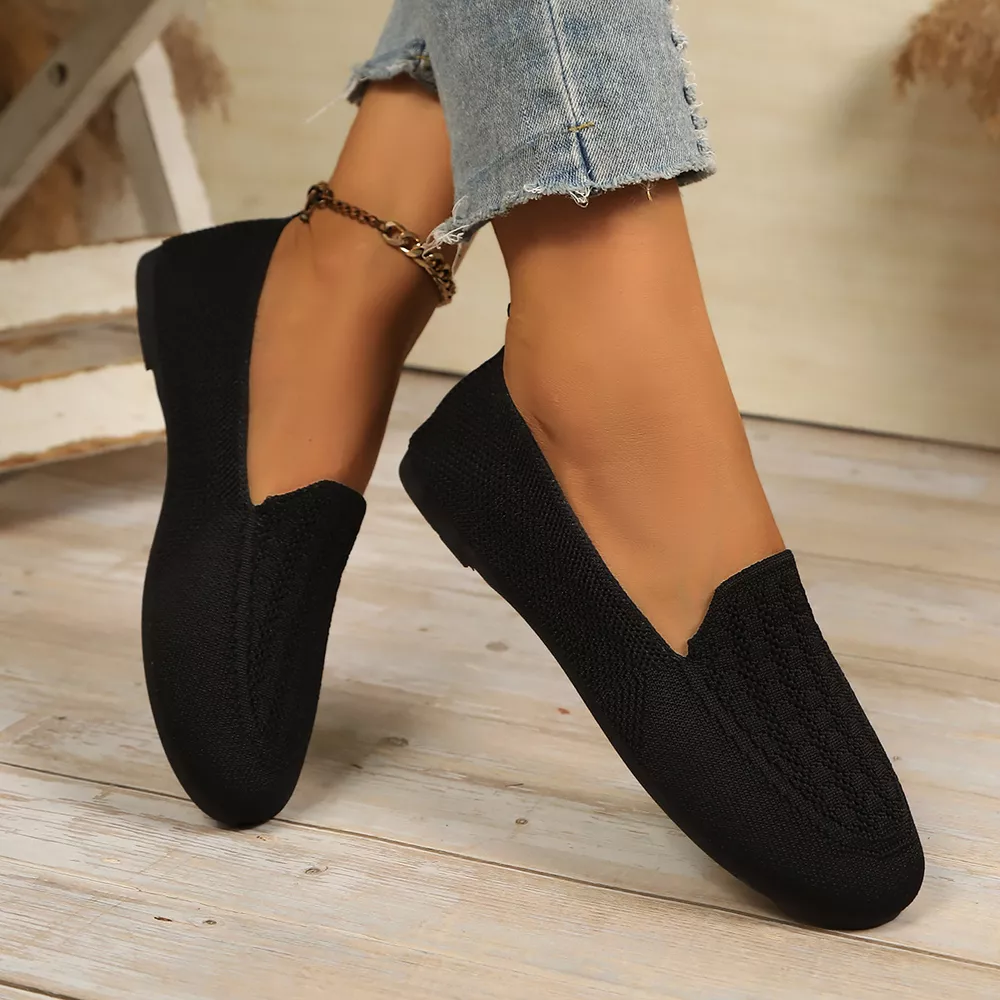 Breathable Knitted Slip-Ons, image 5