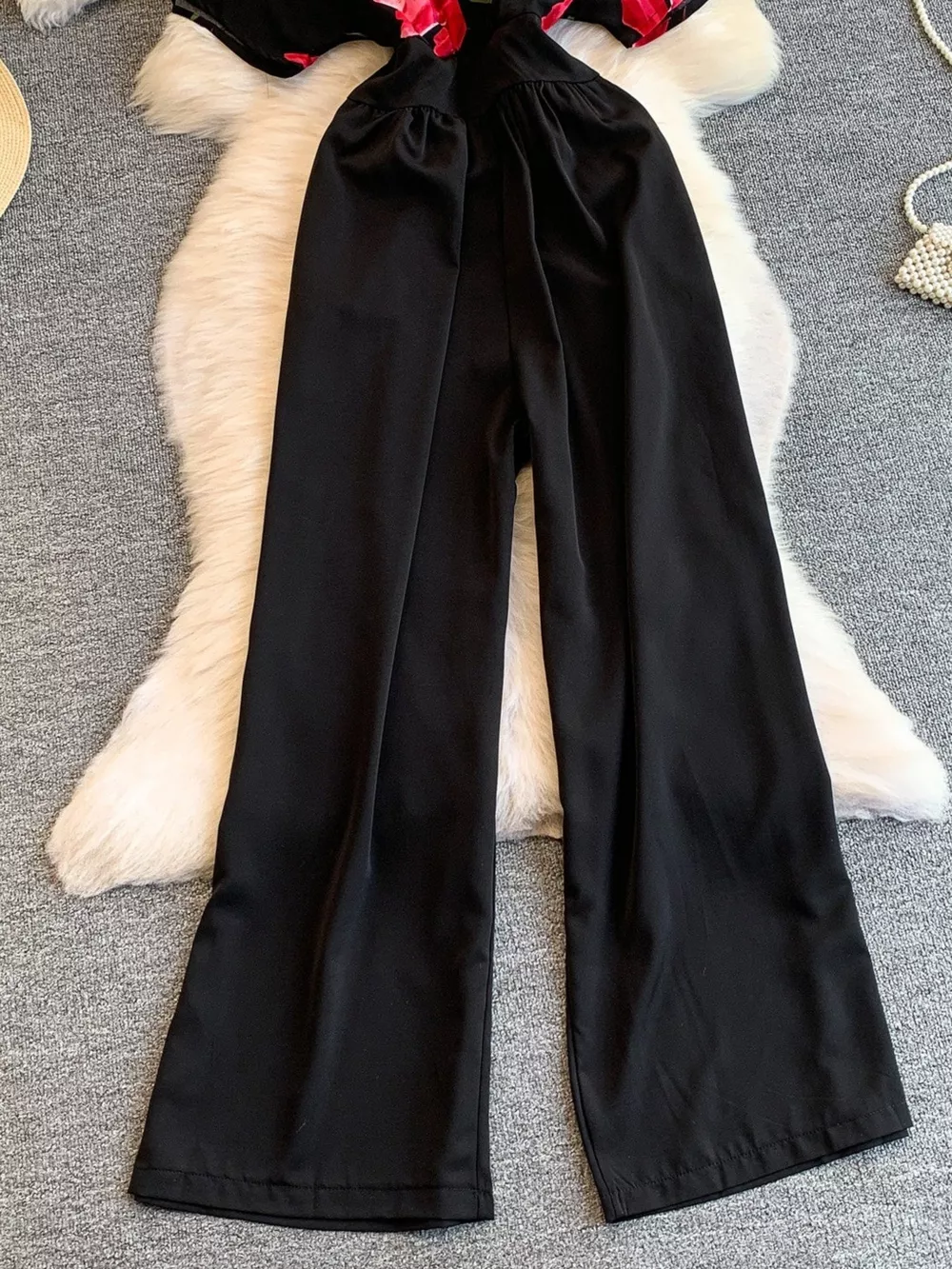 Printed Wide Leg Jumpsuit, image 20