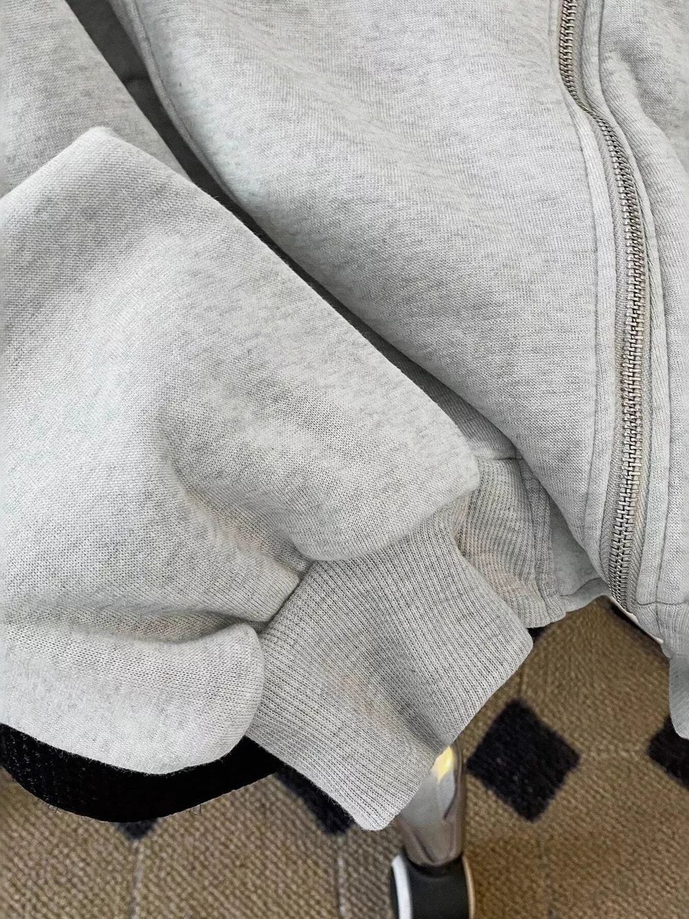 Zip Up Long Sleeve Hoodie, image 3