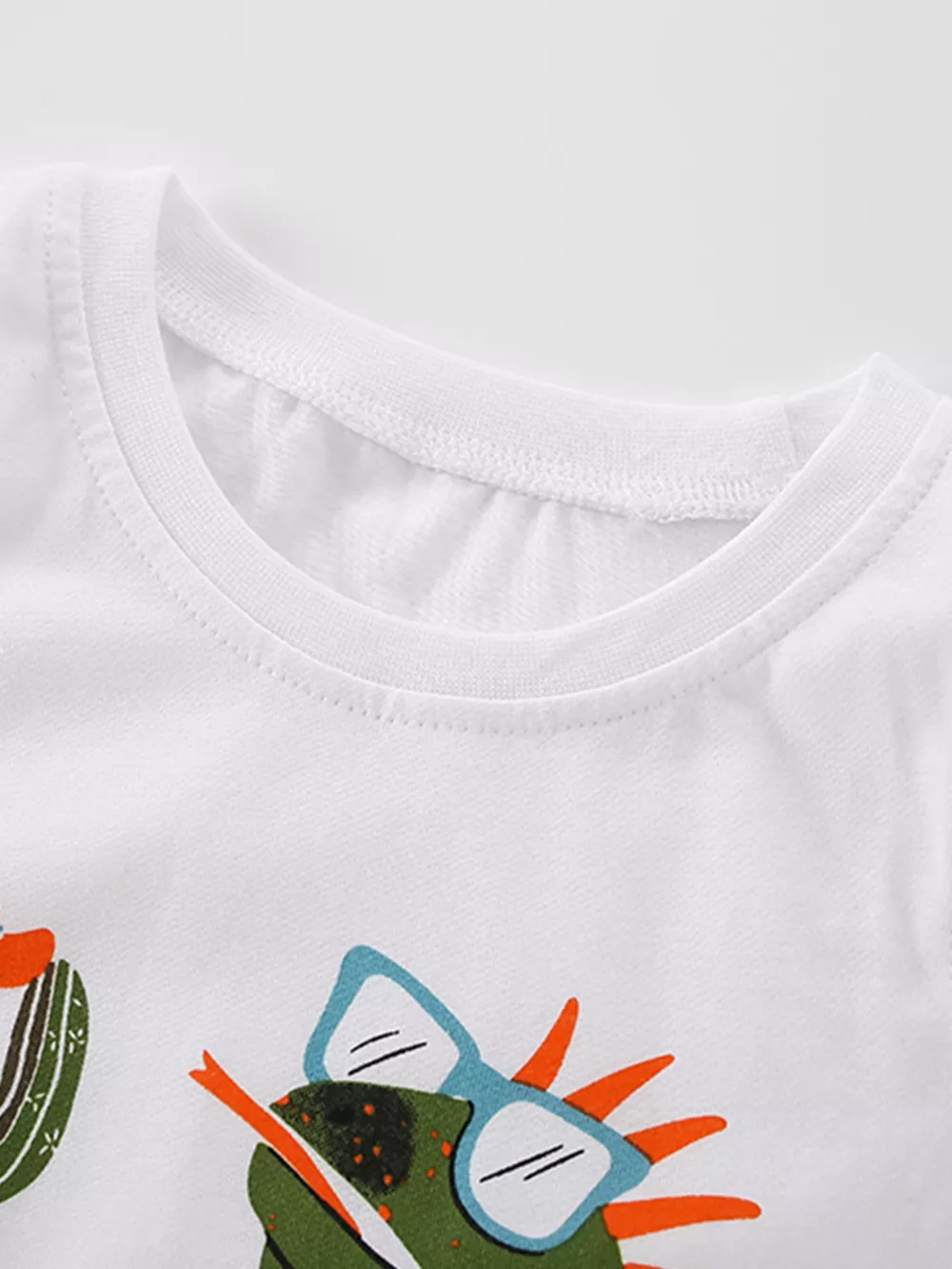 Children's Lizard Round Neck Tank and Shorts Set, image 3
