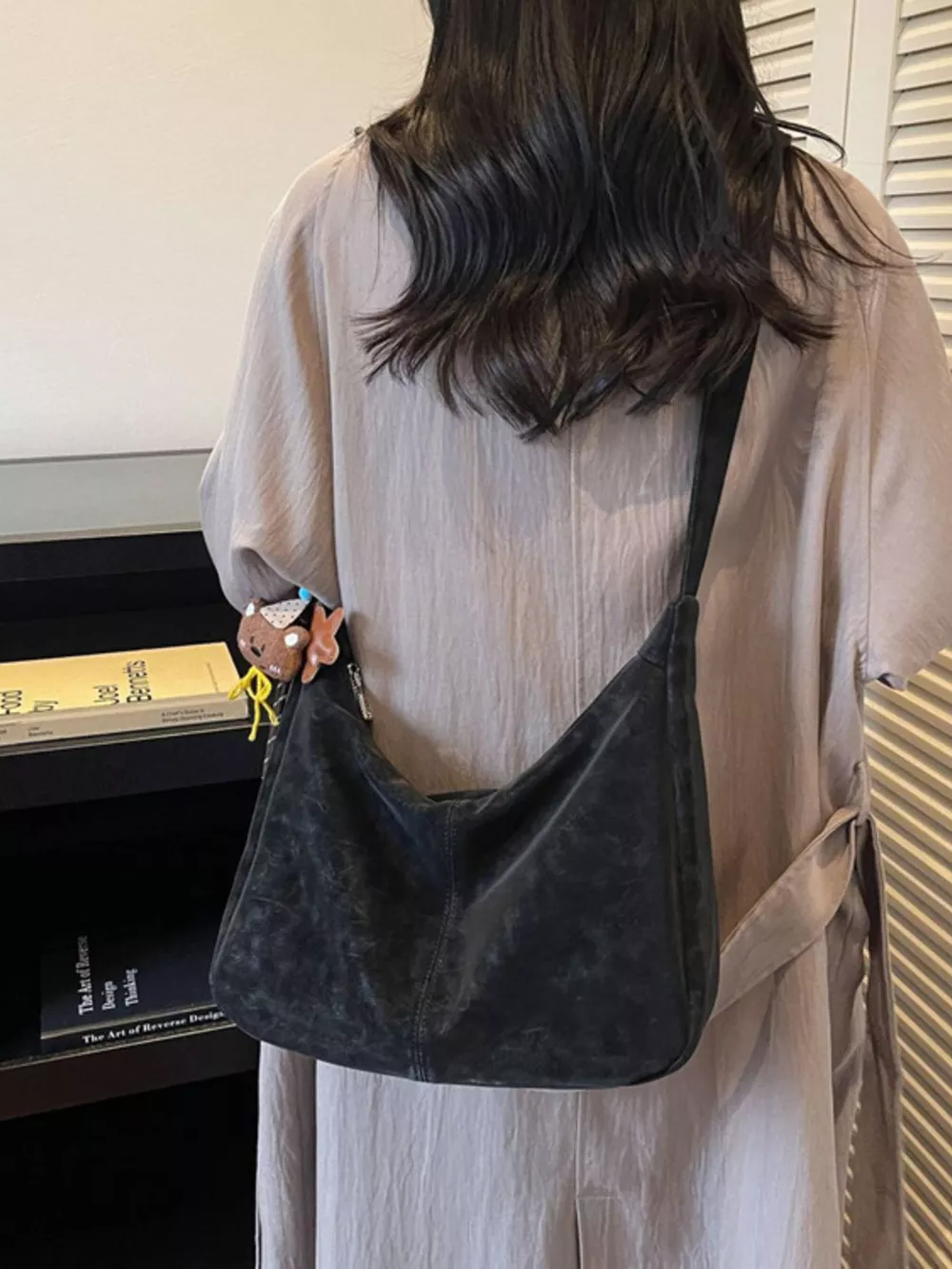Adjustable Strap Shoulder Bag, image 4
