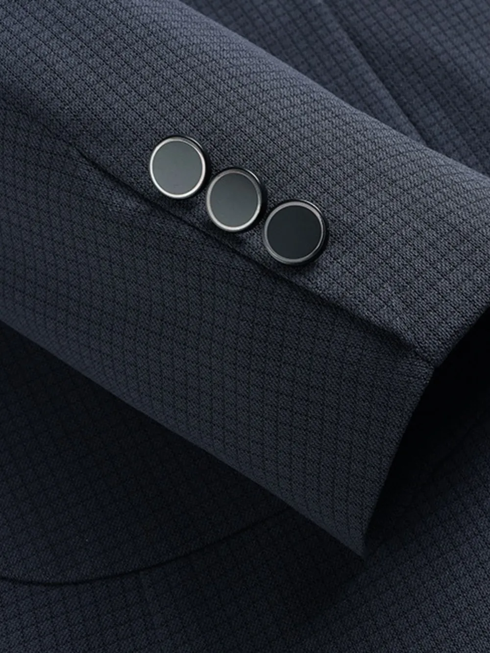 Men's Lapel Collar Long Sleeve Blazer, image 7