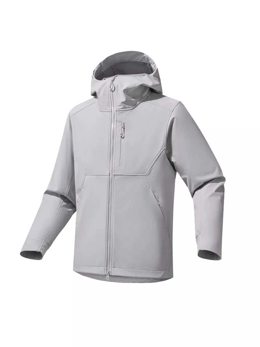 Men's Full Size Zip Up Long Sleeve Jacket Plus Size, image 8