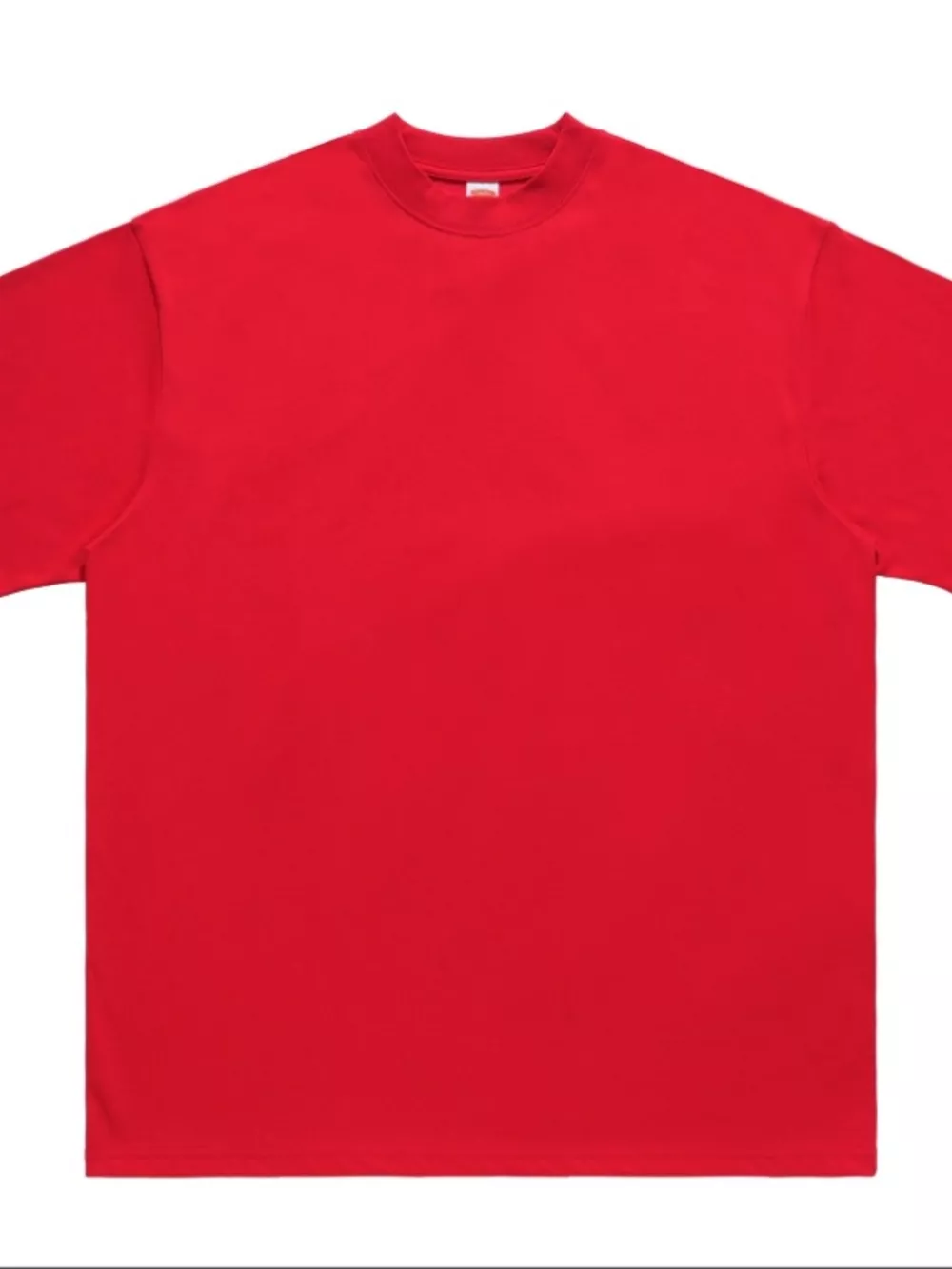 Men's Oversized Solid Color Crew Neck T-Shirt, image 15