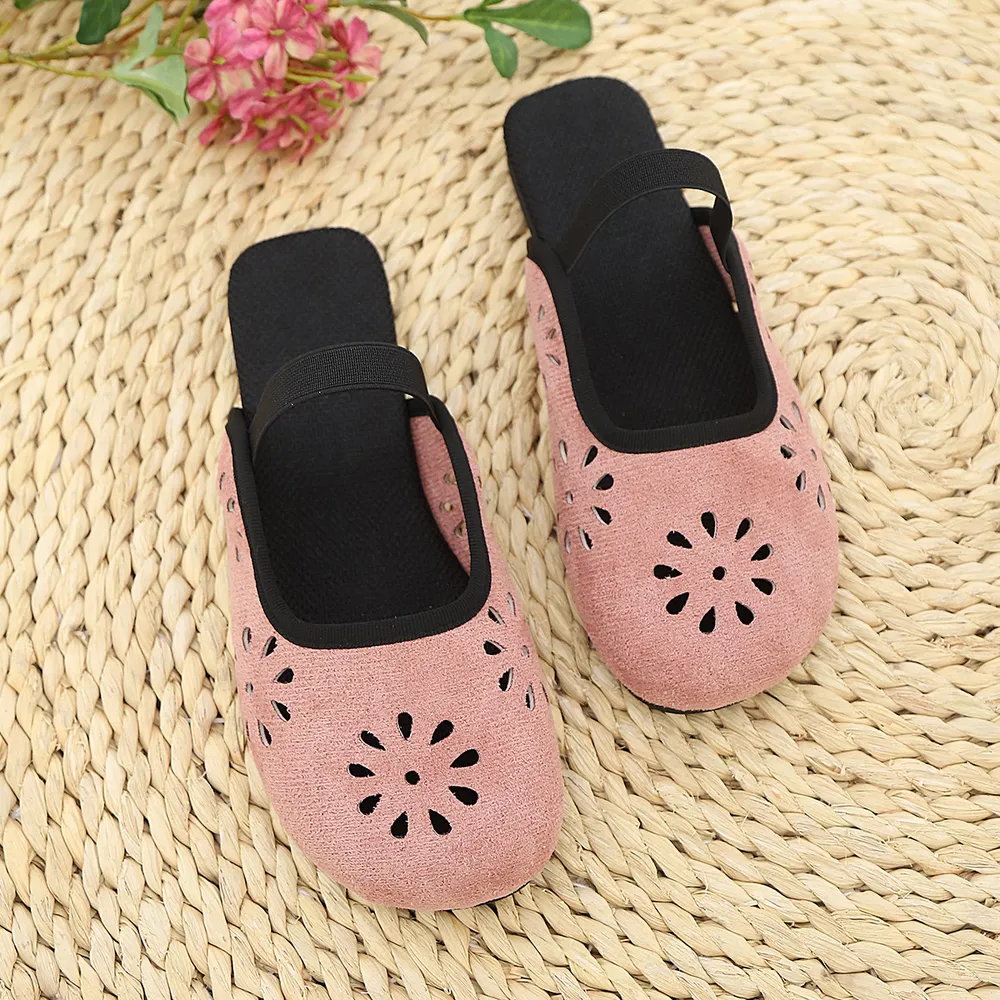 Cutout Round Toe Slip-Ons, image 9