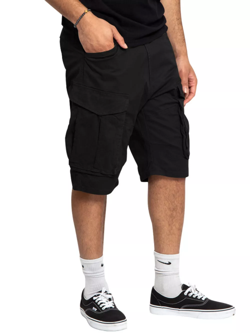 Men's Full Size Cargo Shorts with Multiple Pockets Plus Size, image 3