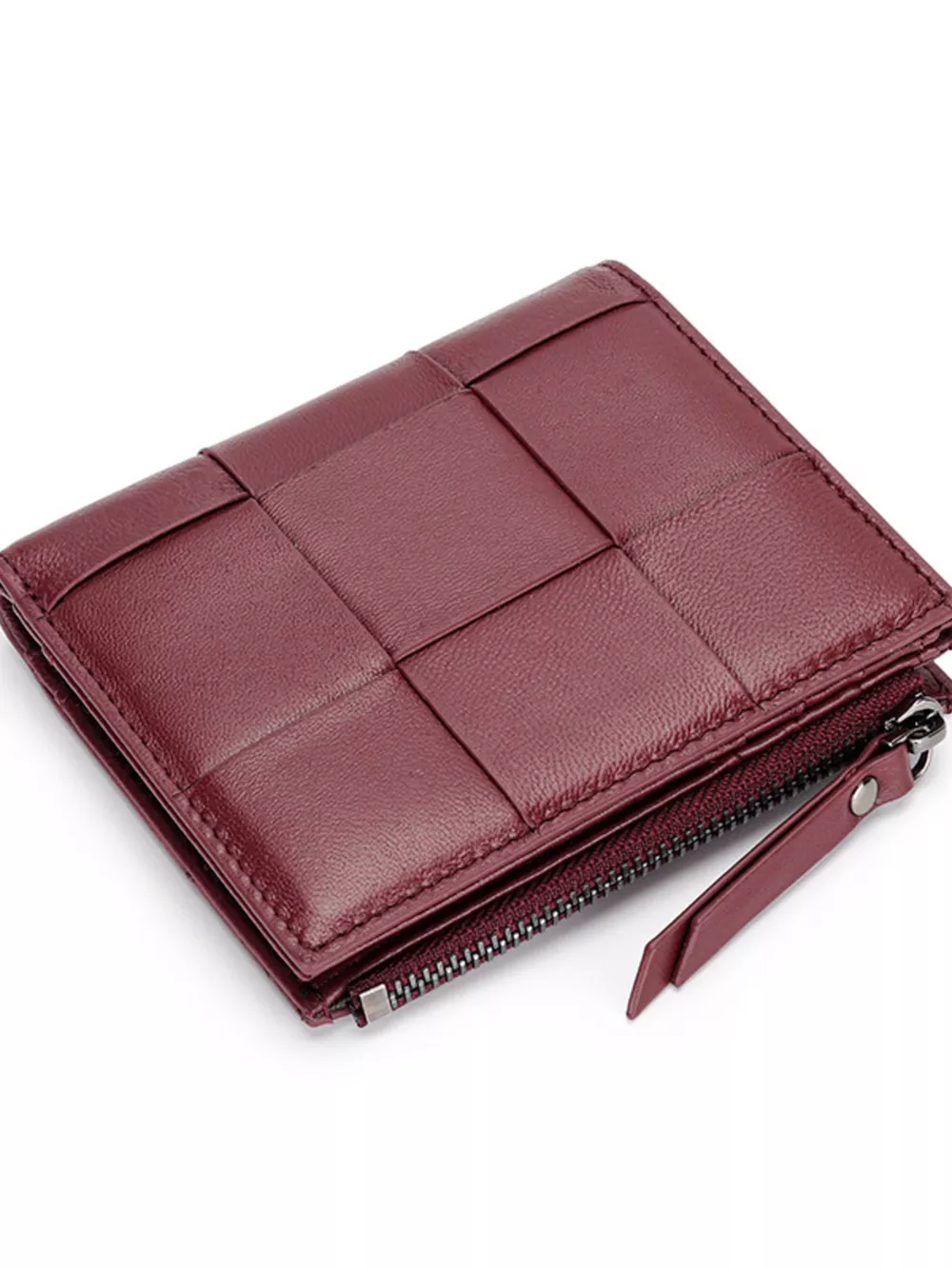 Woven Leather Card Case, image 9