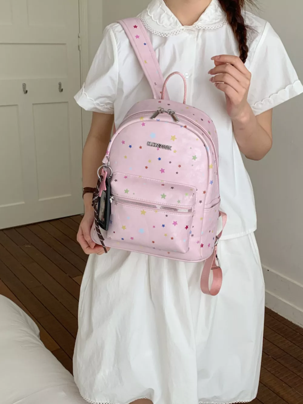 Star Pattern Backpack Bag, image 6