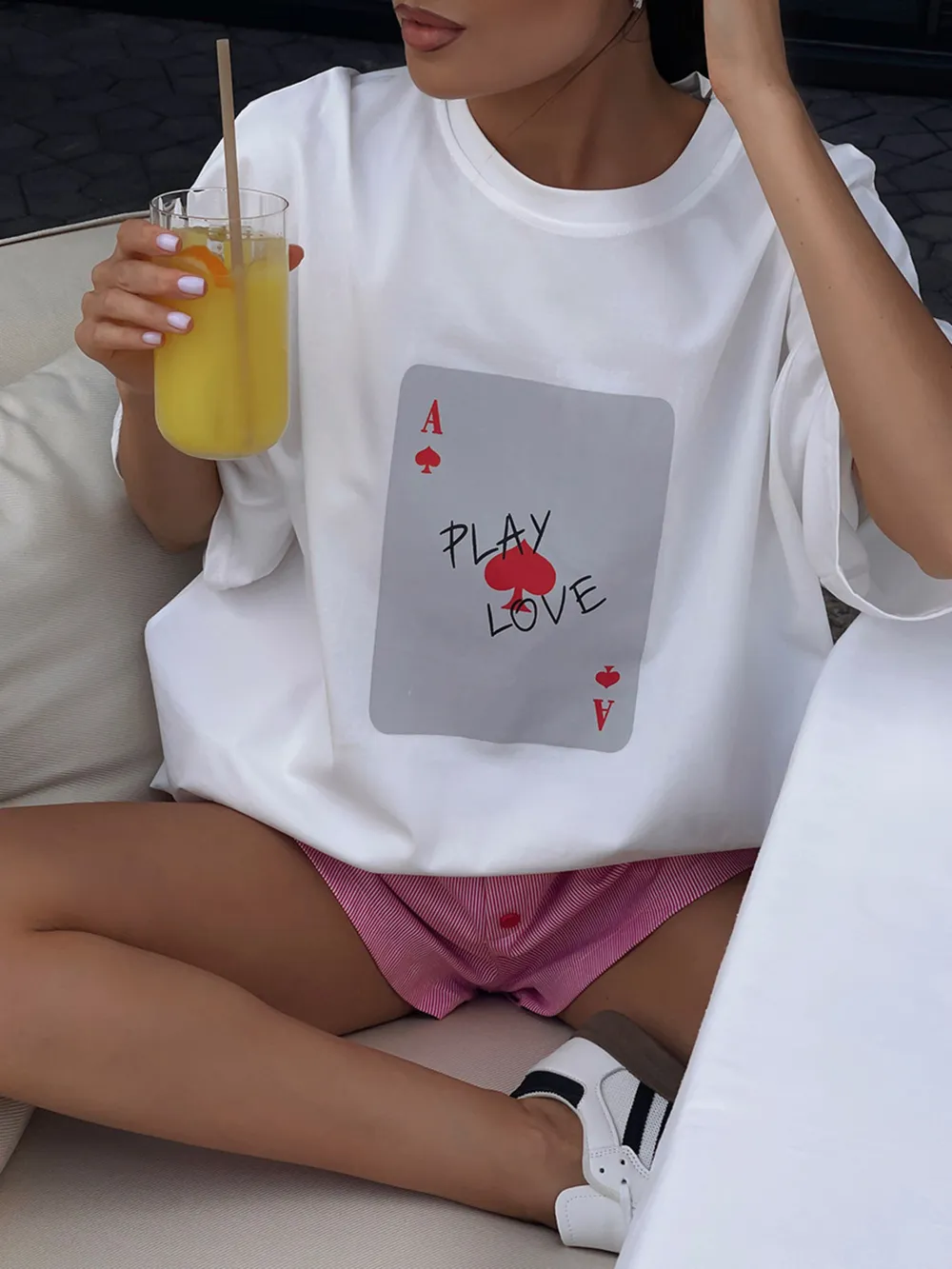 Graphic Round Neck Half Sleeve T-Shirt, image 6